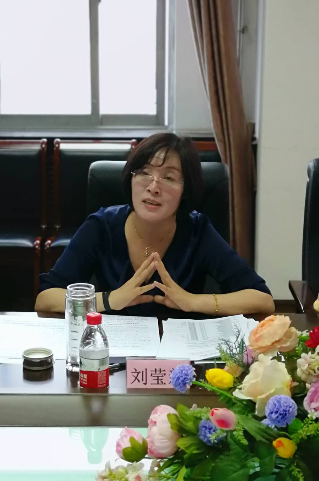 刘莹新发言